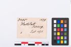 Etikett zu Beingerät (NHMW-PRAE-003495)